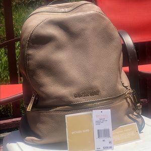 Michael Kors Leather Backpack